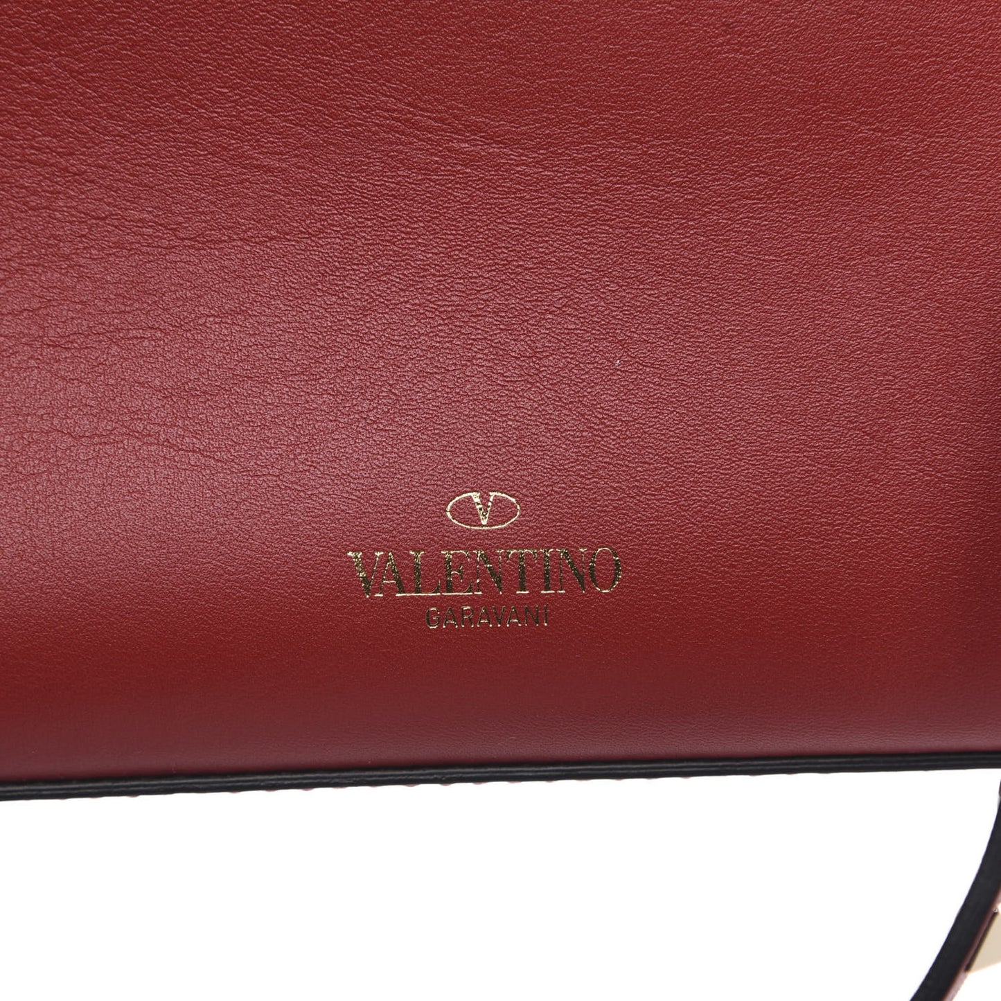 Vitello Medium Rockstud Flip Lock Crossbody Bag Rosso Valentino