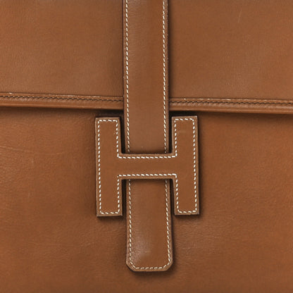 Hermes Swift Jige PM Clutch Gold 7 of 10