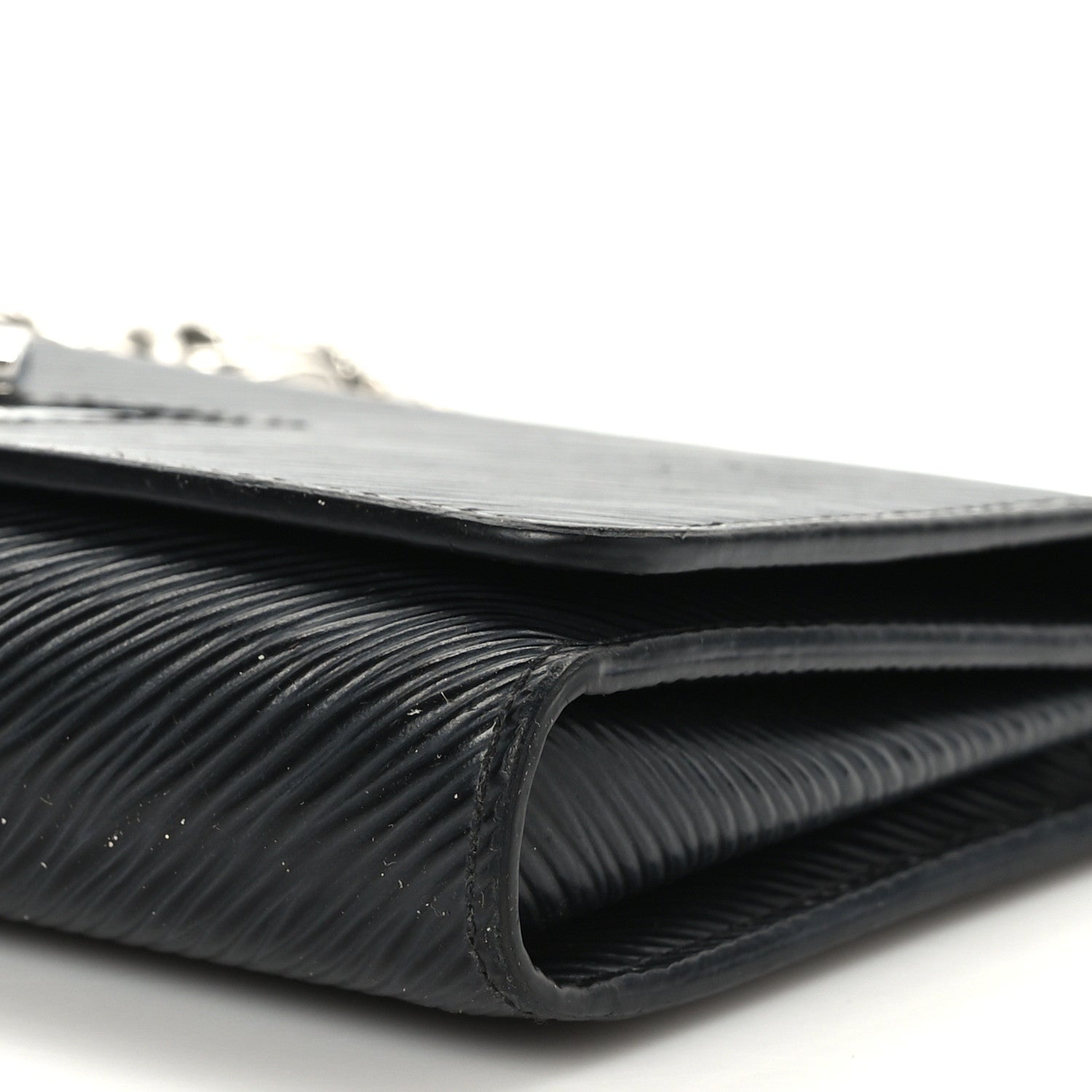 Louis Vuitton Epi Twist Chain Wallet Black 8 of 8