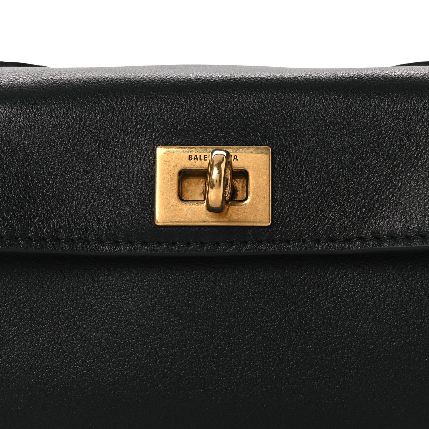 Balenciaga Smooth Calfskin Rodeo Micro Bag Charm Black 7 of 9