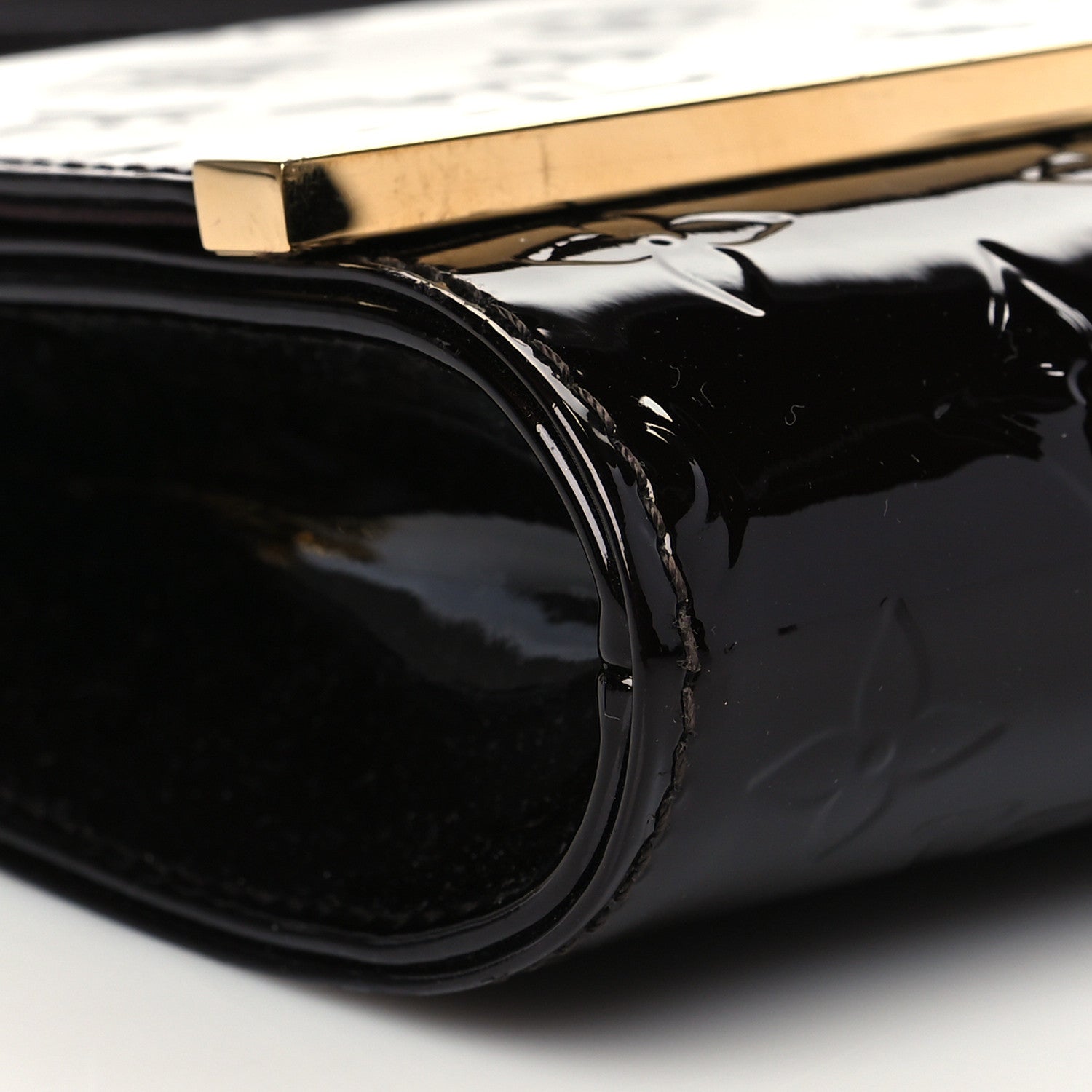 Louis Vuitton Vernis Ana Clutch Amarante 9 of 11