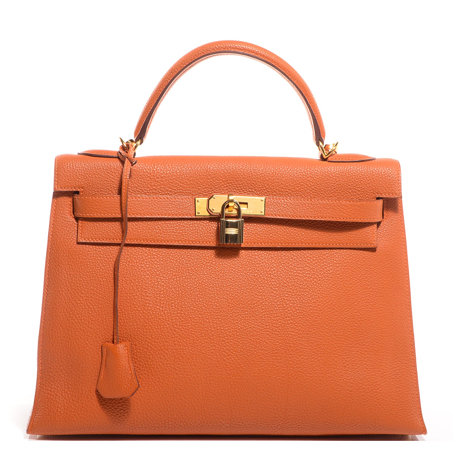 Hermes Togo Kelly Sellier 32 Orange 1 of 27