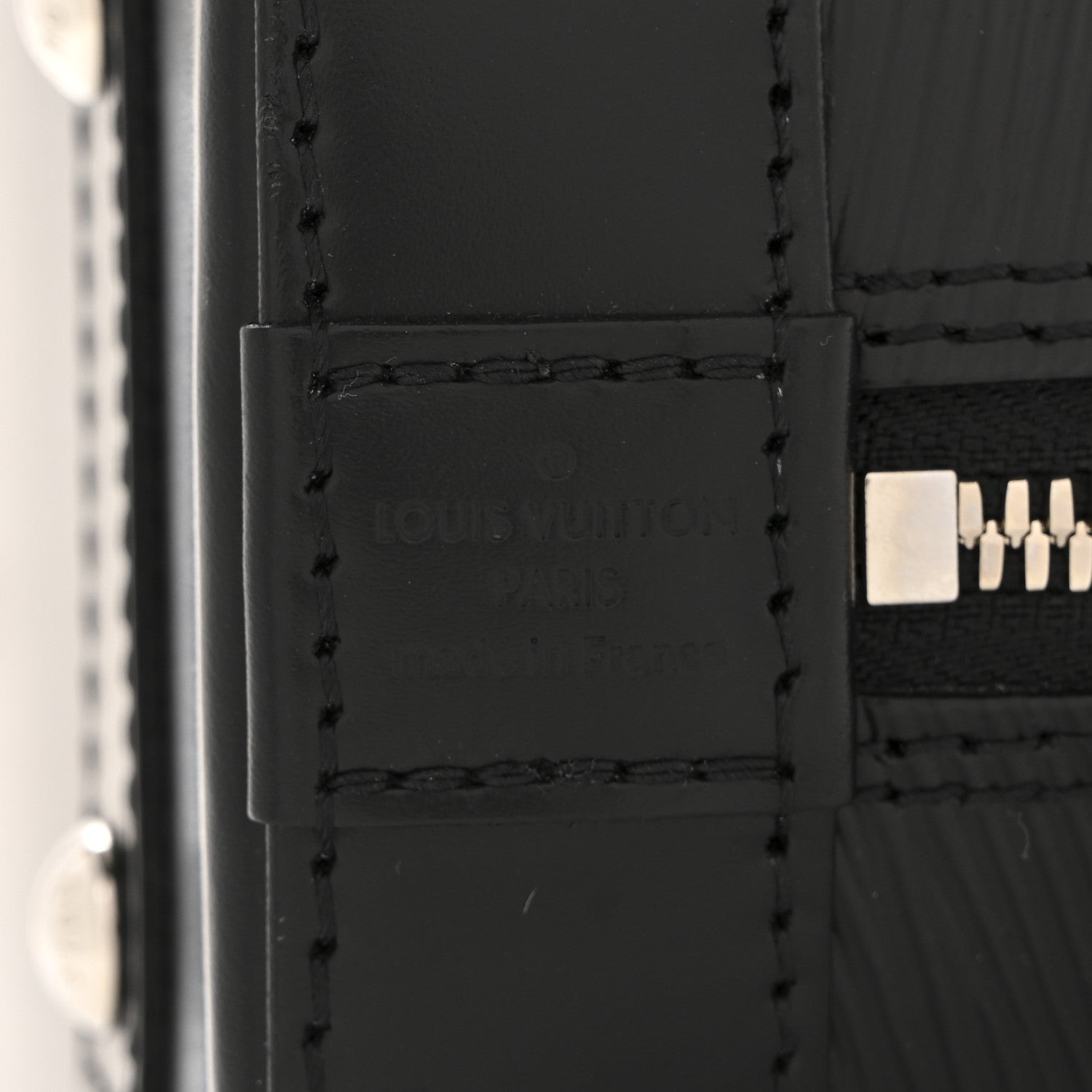 Louis Vuitton Epi Alma BB Black 6 of 11