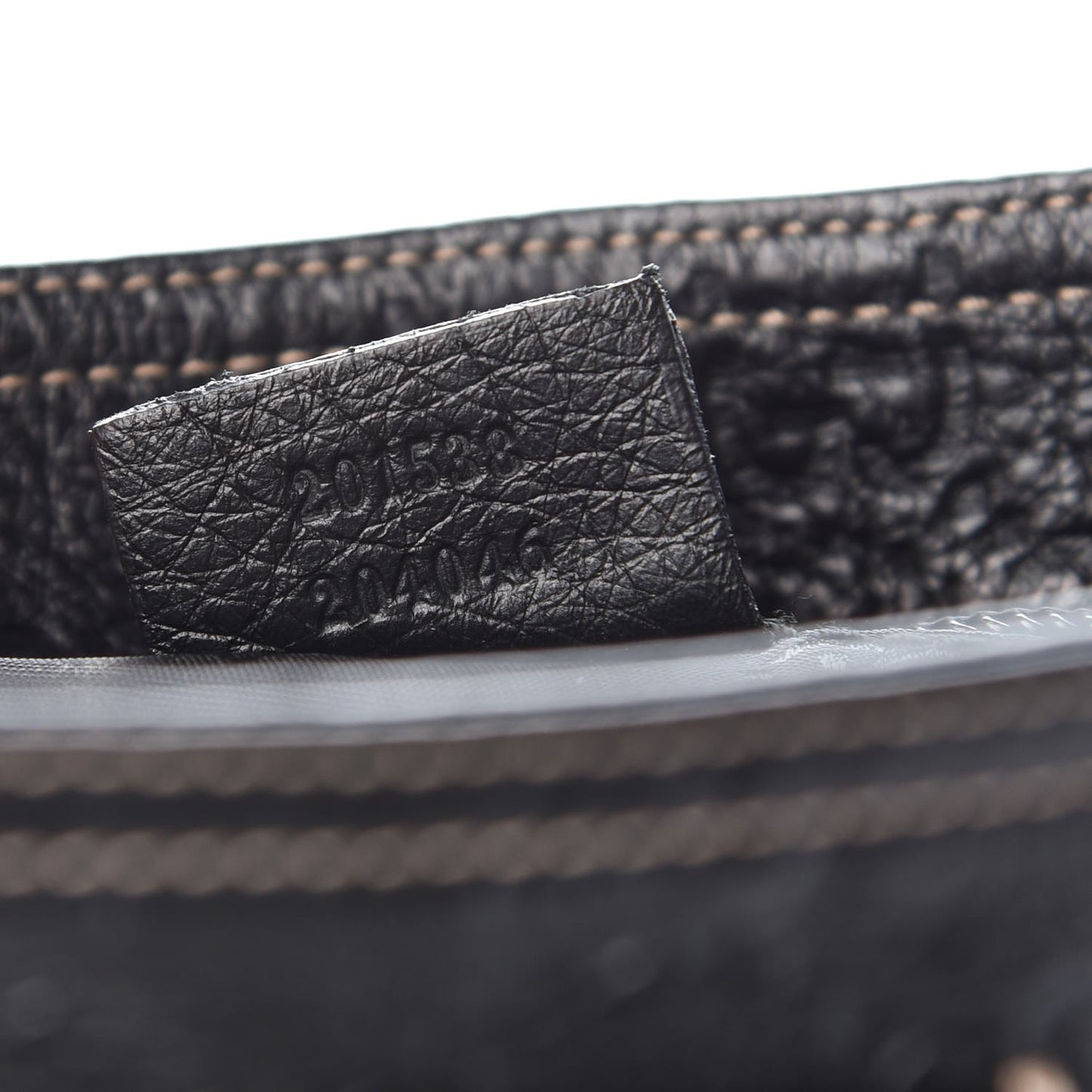 Guccissima Small Flat Messenger Bag Black