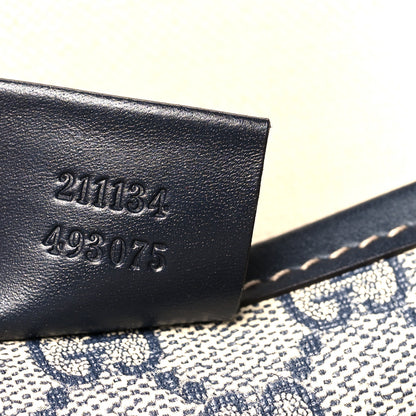 Gucci GG Plus Monogram Medium Signature Web Loop Tote Navy 7 of 9