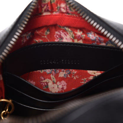 Gucci Calfskin Trapuntata Web Mini GG Shoulder Bag Black 10 of 12