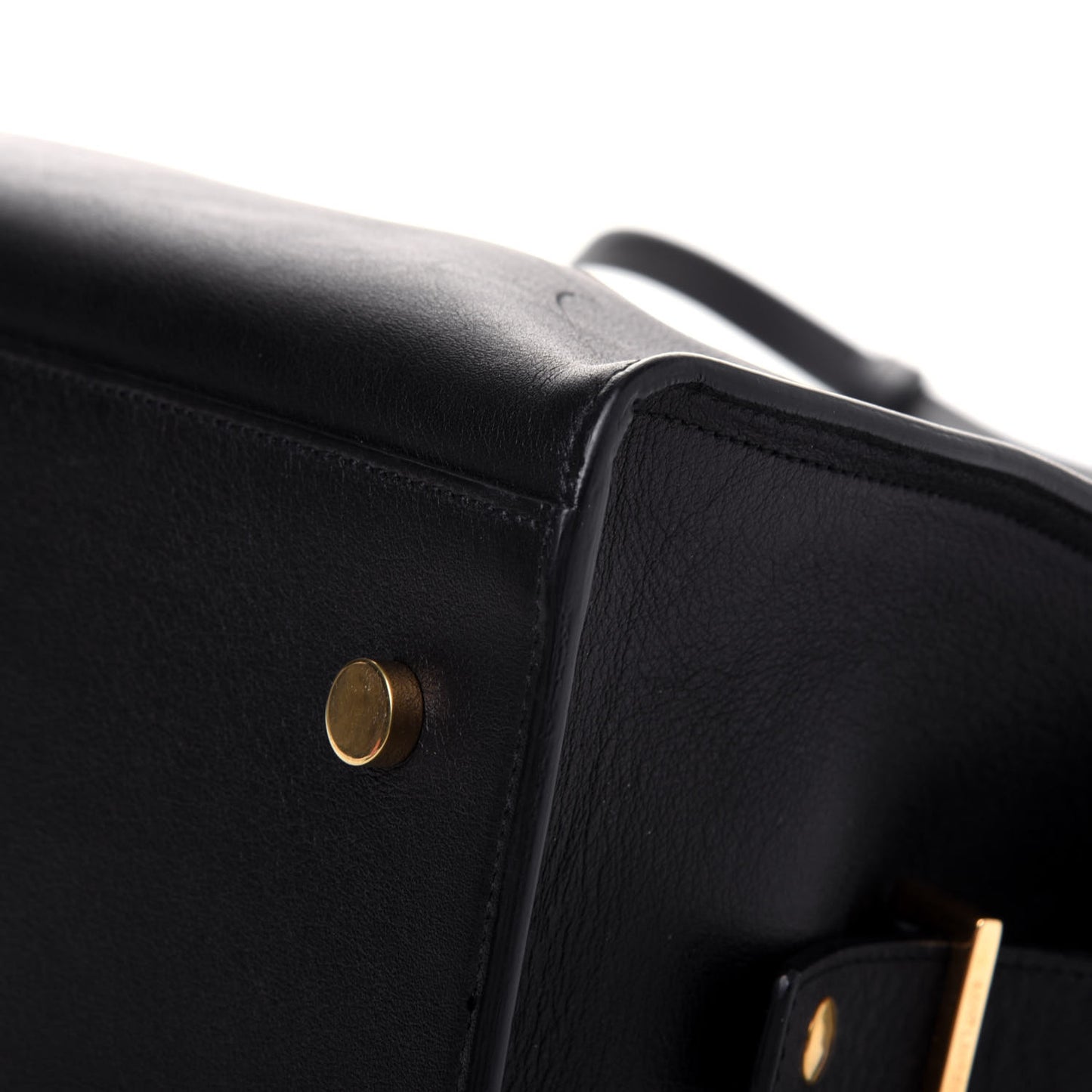 Smooth Calfskin Small Monogram Cabas Black