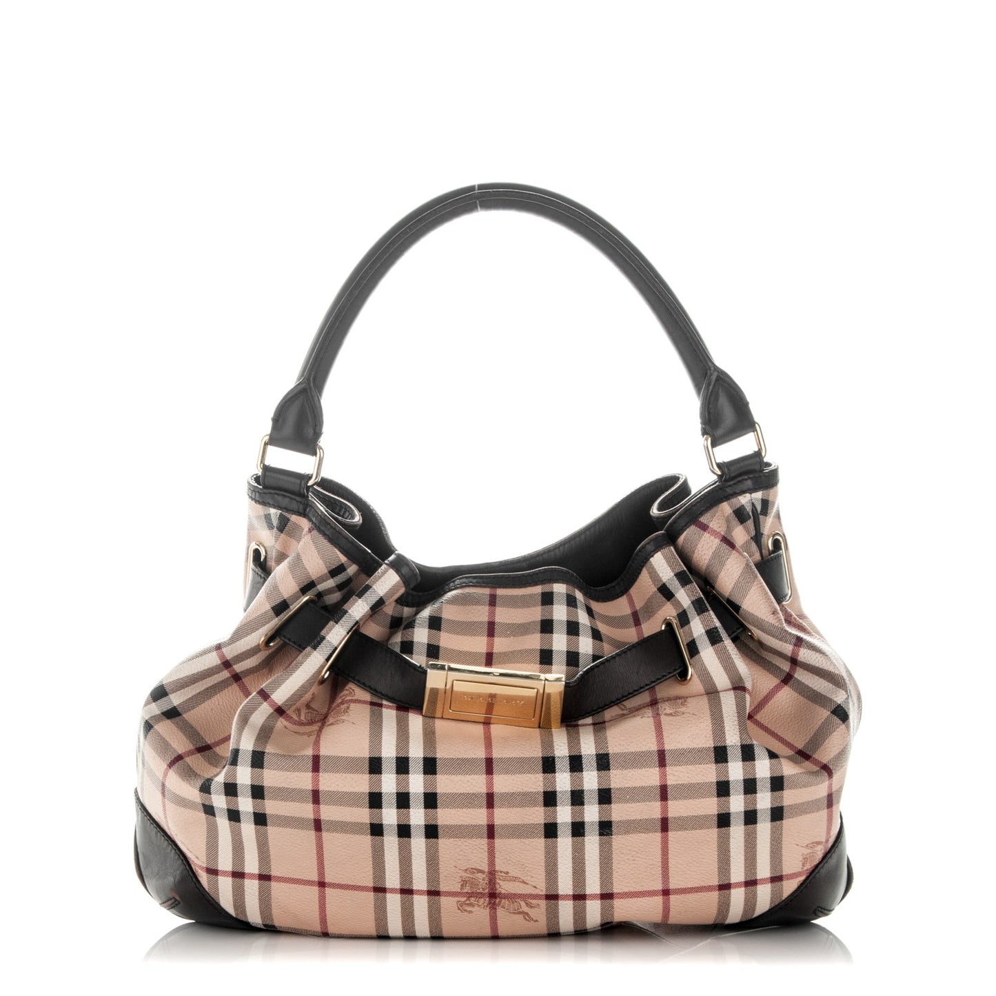 Haymarket Check Medium Willenmore Hobo Chocolate