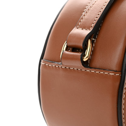 Celine Smooth Calfskin Cuir Triomphe Oval Bag Tan 11 of 11