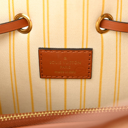 Louis Vuitton Raffia Calfskin Monogram Neonoe MM Tan 6 of 10