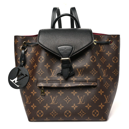 Louis Vuitton Monogram Montsouris PM Black 1 of 9