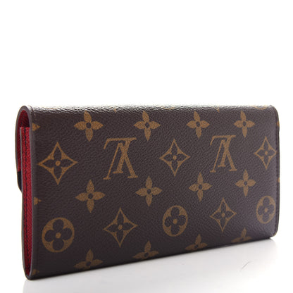 Louis Vuitton Monogram Emilie Wallet Fuchsia 3 of 8