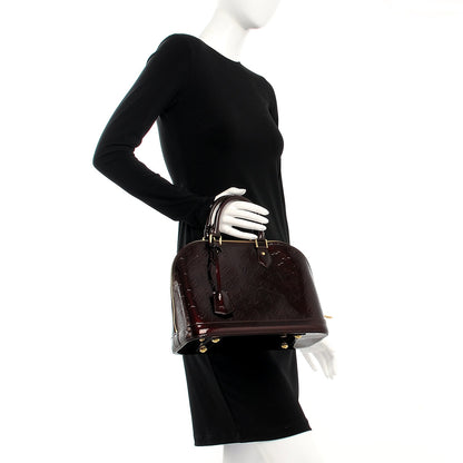 Louis Vuitton Vernis Alma PM Amarante 2 of 7