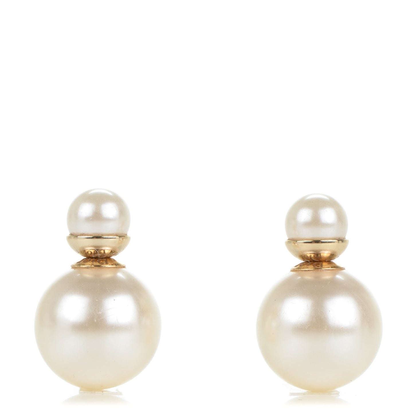 Pearl Mise En Dior Tribal Earrings