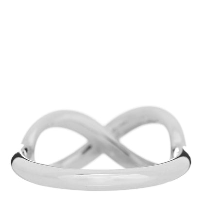 Tiffany Sterling Silver Infinity Ring 48 4.5 3 of 4