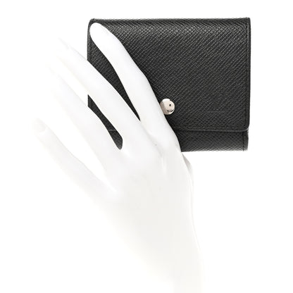 Louis Vuitton Taiga Serguei Wallet Black 2 of 11