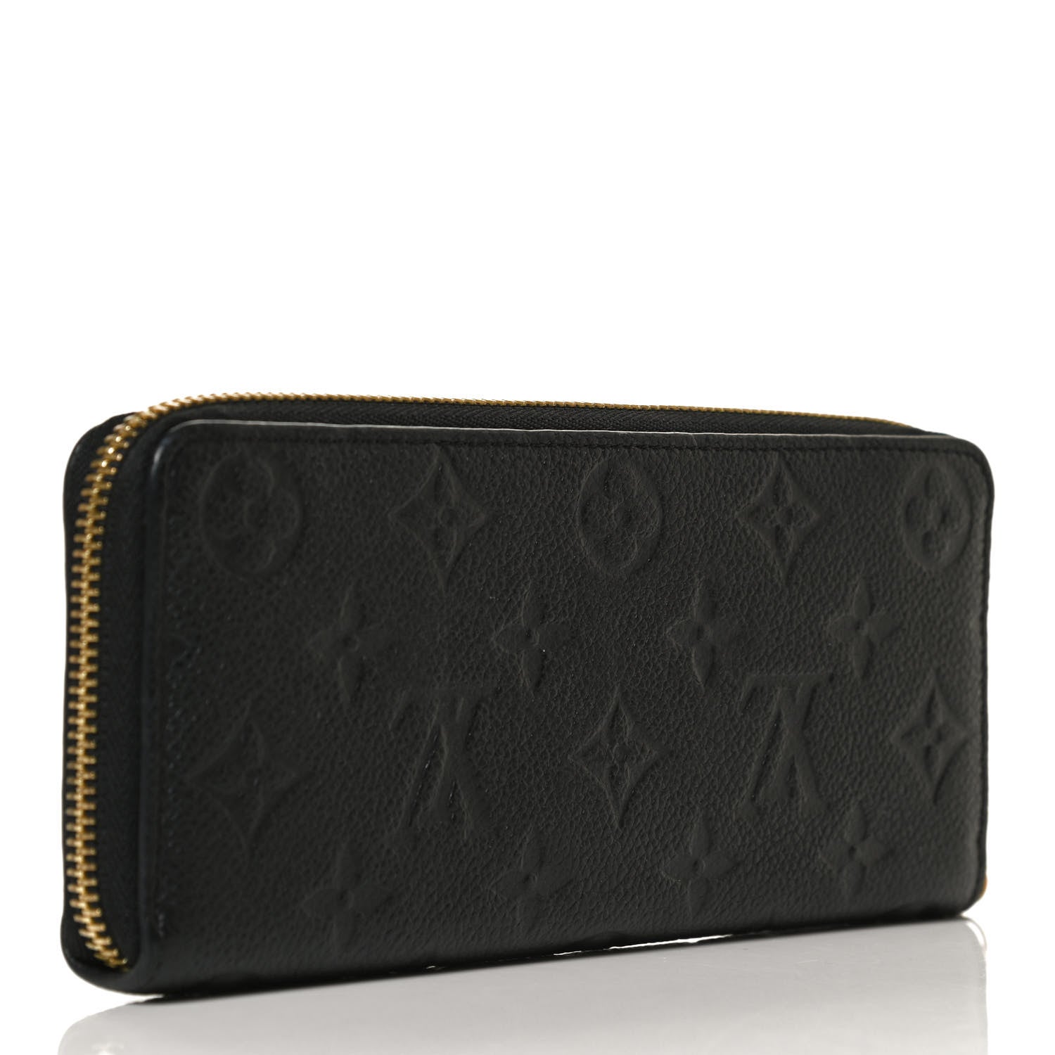 Louis Vuitton Empreinte Clemence Wallet Black 3 of 9