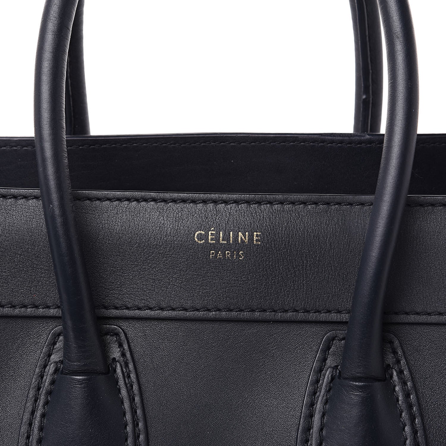 Celine Smooth Calfskin Micro Luggage Navy Blue 14 of 14