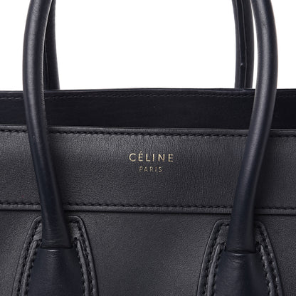 Celine Smooth Calfskin Micro Luggage Navy Blue 14 of 14