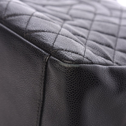 Chanel Caviar Quilted Grand Shopping Tote GST Black 9 of 13