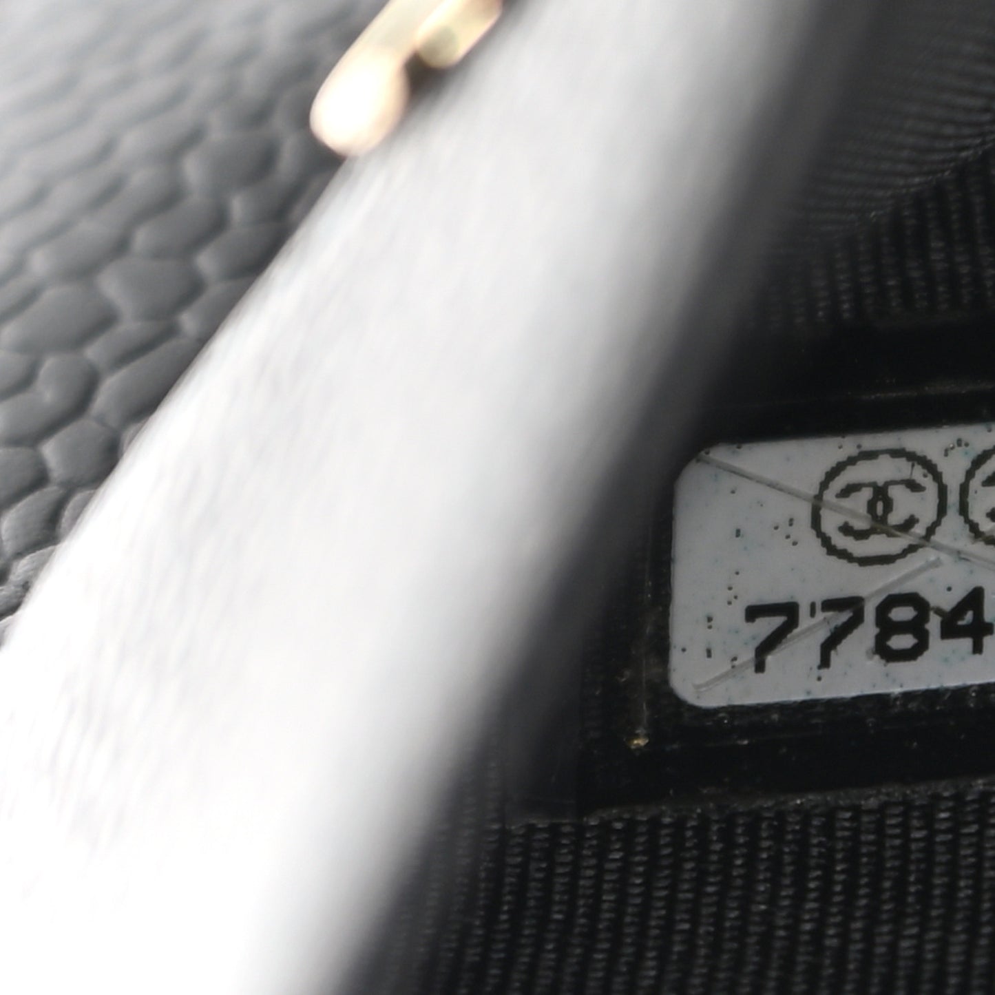 Caviar Timeless CC Compact Flap Wallet Black