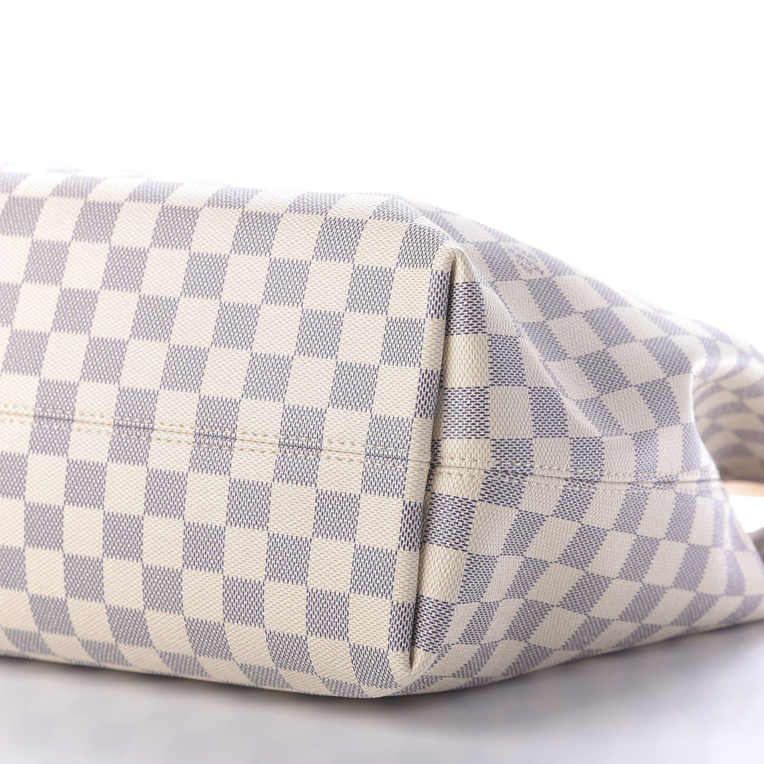 Louis Vuitton Damier Azur Graceful MM Rose Ballerine 7 of 10