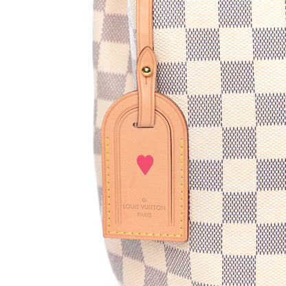 Louis Vuitton Damier Azur Graceful PM Rose Ballerine 9 of 13