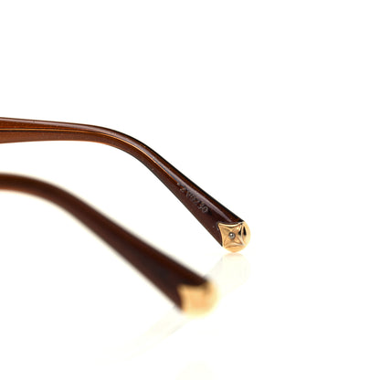 Louis Vuitton Acetate Obsession GM Sunglasses Z0459W Brown Glitter 7 of 9