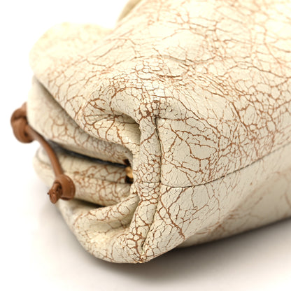 Bottega Veneta Crackled Calfskin The Mini Pouch Zabaione 7 of 8