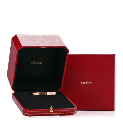 Cartier 18K Pink Gold LOVE Cuff Bracelet 17 5 of 5