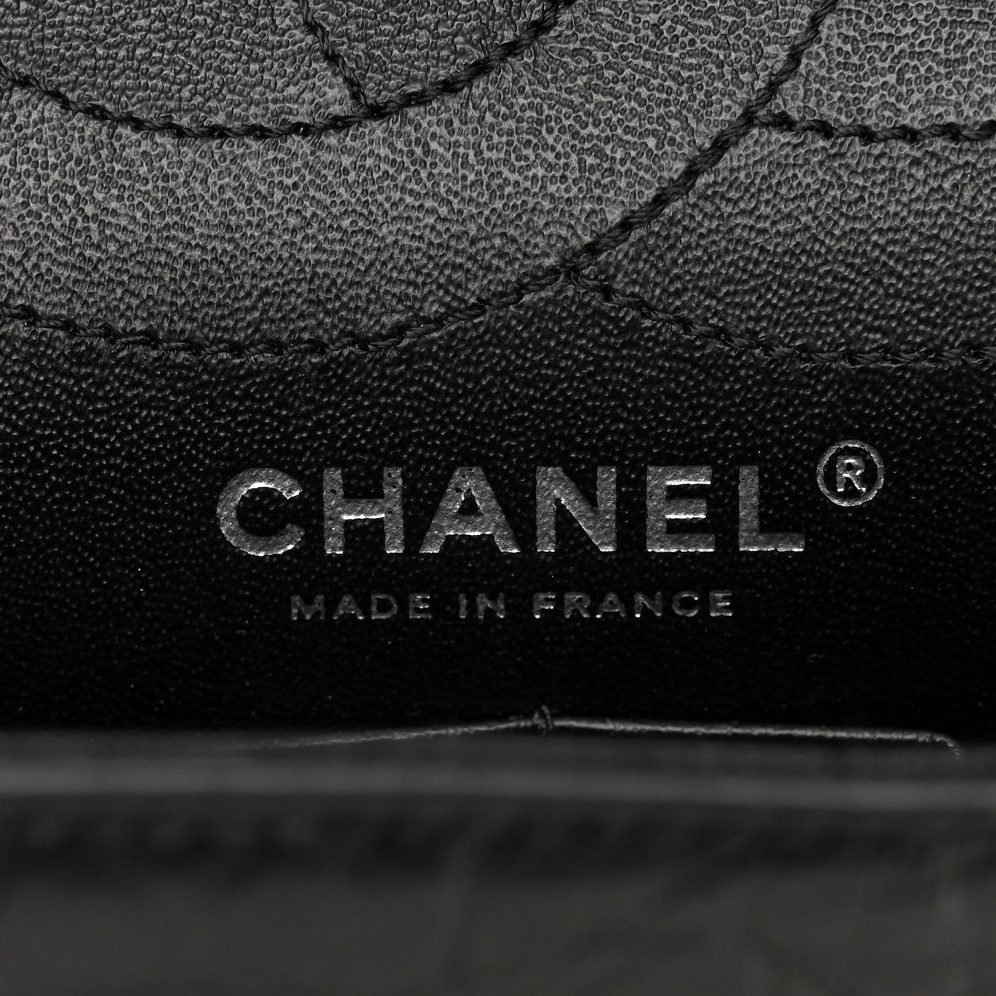 Aged Calfskin Chevron Quilted 2.55 Reissue 226 So Black