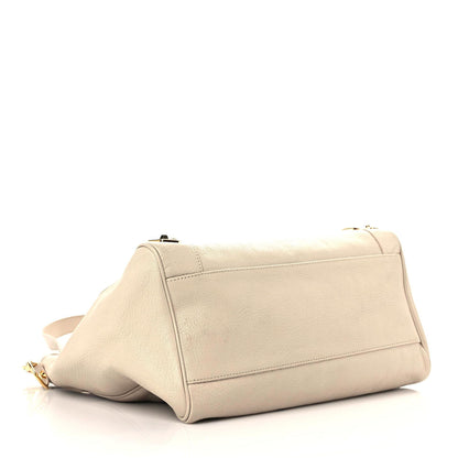 Balenciaga Chevre Gold Metallic Edge Hardware Velo Beige Praline 4 of 15