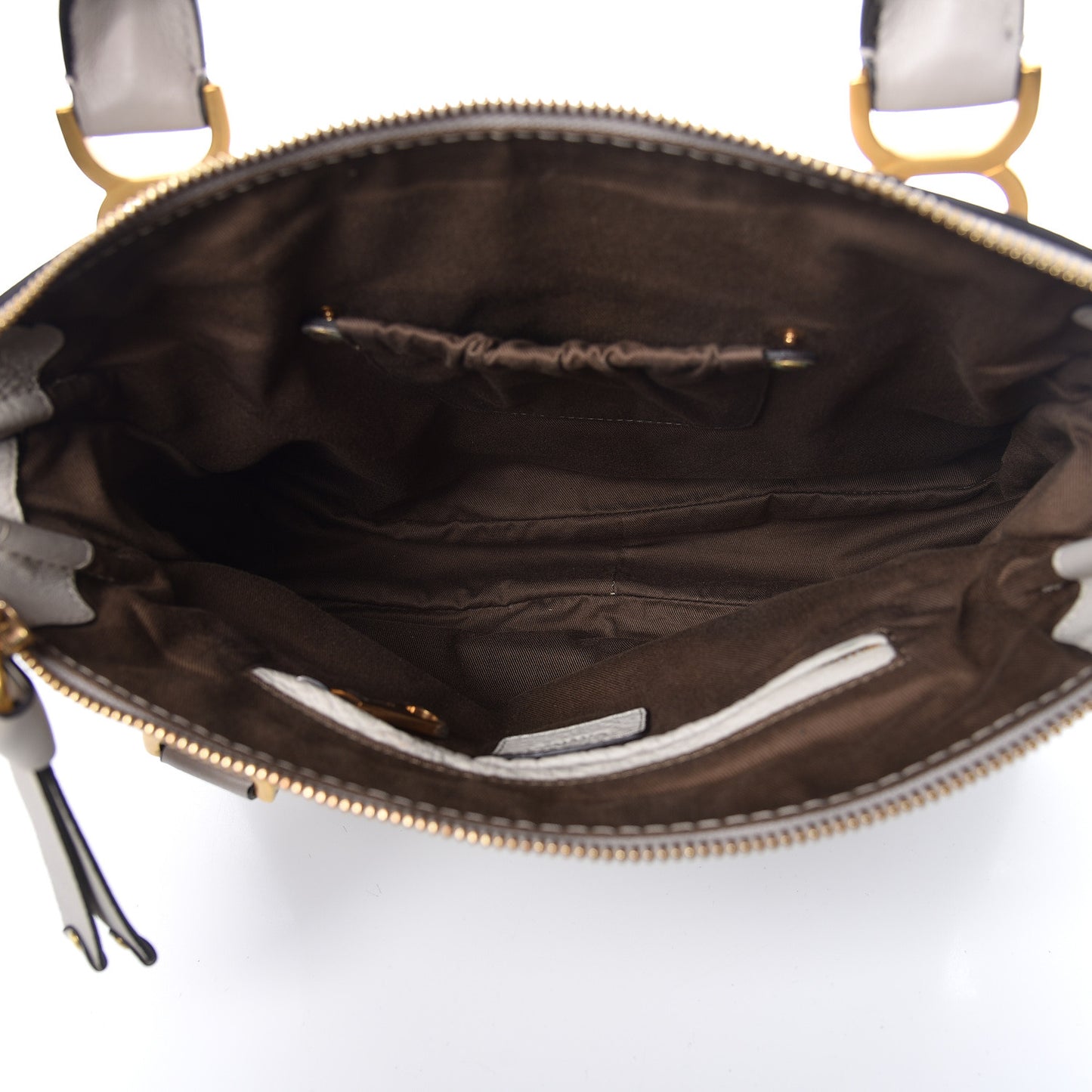 Calfskin Medium Marcie Satchel Dove