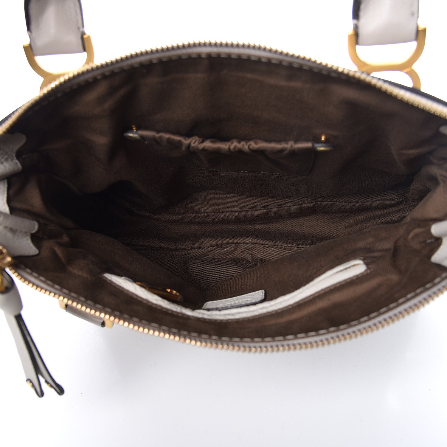 Chloe Calfskin Medium Marcie Satchel Dove 5 of 10