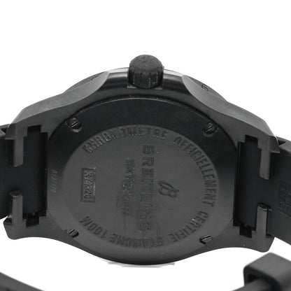 Breitling Breitlight Rubber 45mm Colt Skyracer Quartz Watch Black X74320 4 of 5
