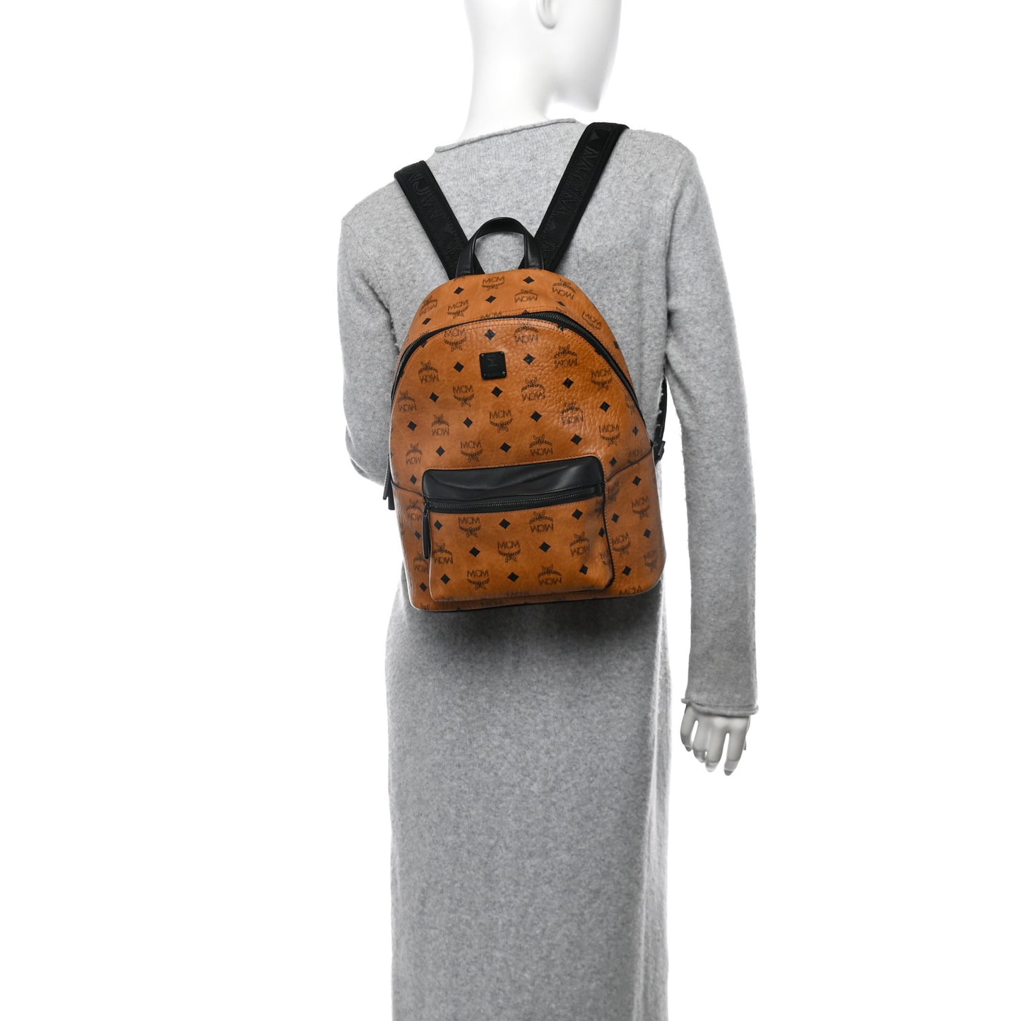 Visetos Small Stark Backpack Cognac Black