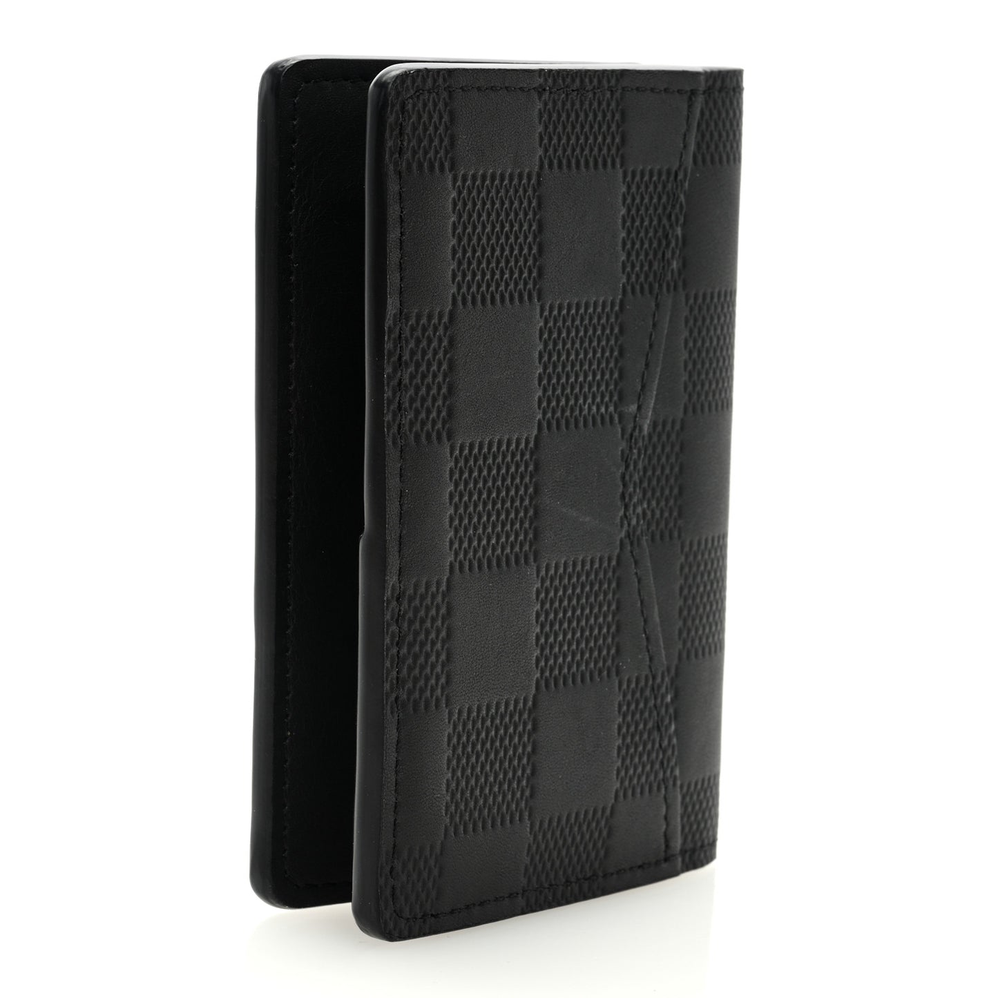 Damier Infini Pocket Organizer Black