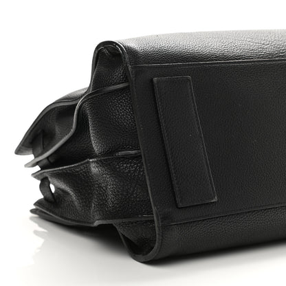 Saint Laurent Grained Calfskin Medium Souple Sac De Jour Black 19 of 29