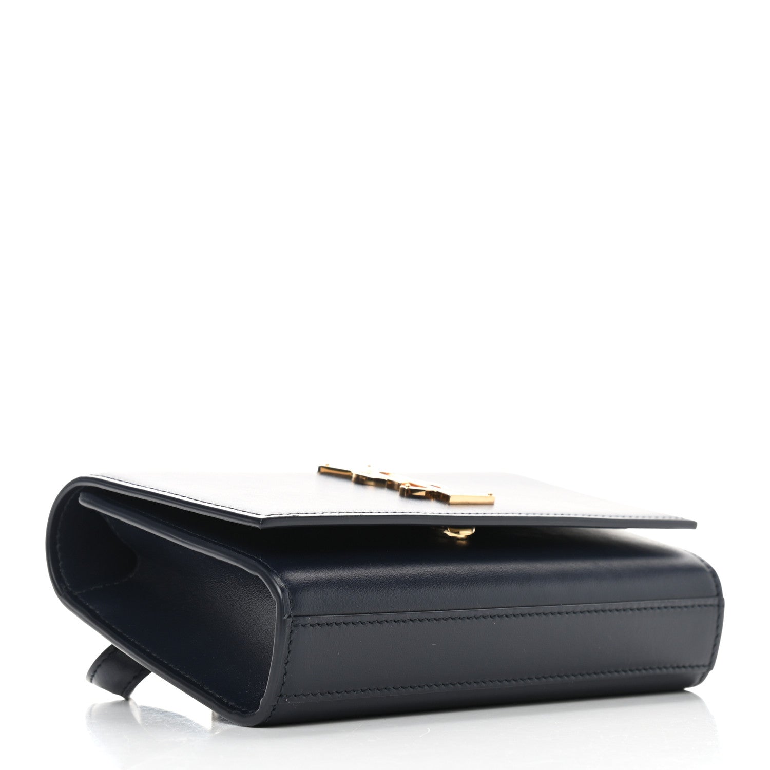 Saint Laurent Smooth Calfskin Monogram Kate Belt Bag Marine 4 of 8