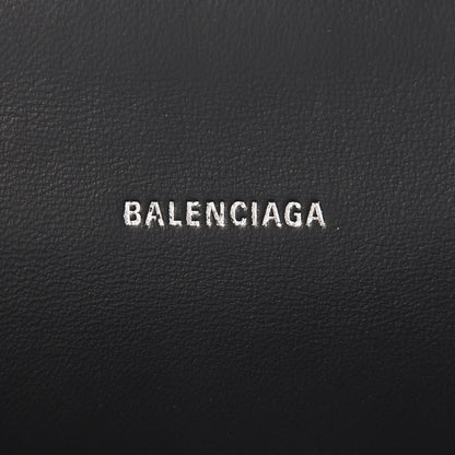 Balenciaga Grained Calfskin Hourglass Top Handle Bag XS Black 7 of 9