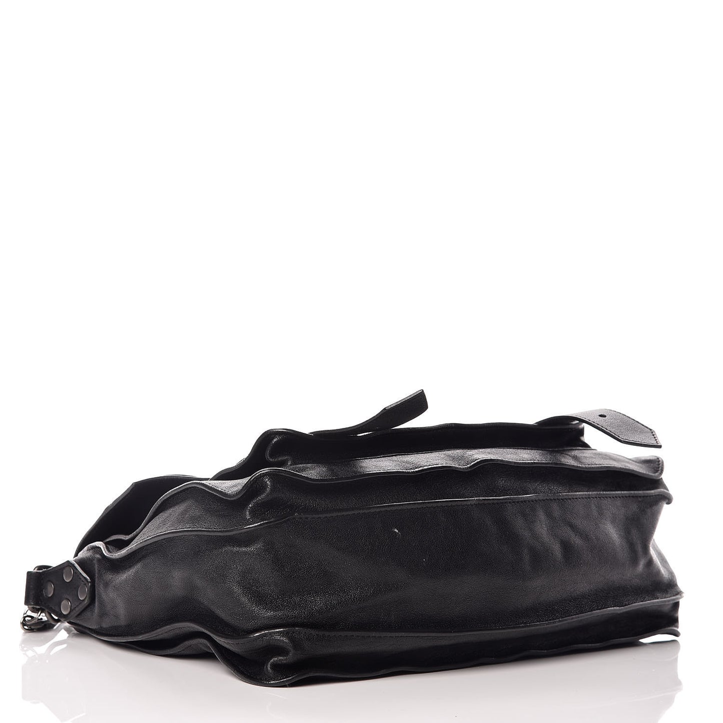 Lambskin Medium PS1 Satchel Black