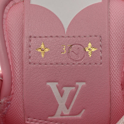 Louis Vuitton Calfskin Charlie Sneaker 37 White Rose Clair 8 of 8