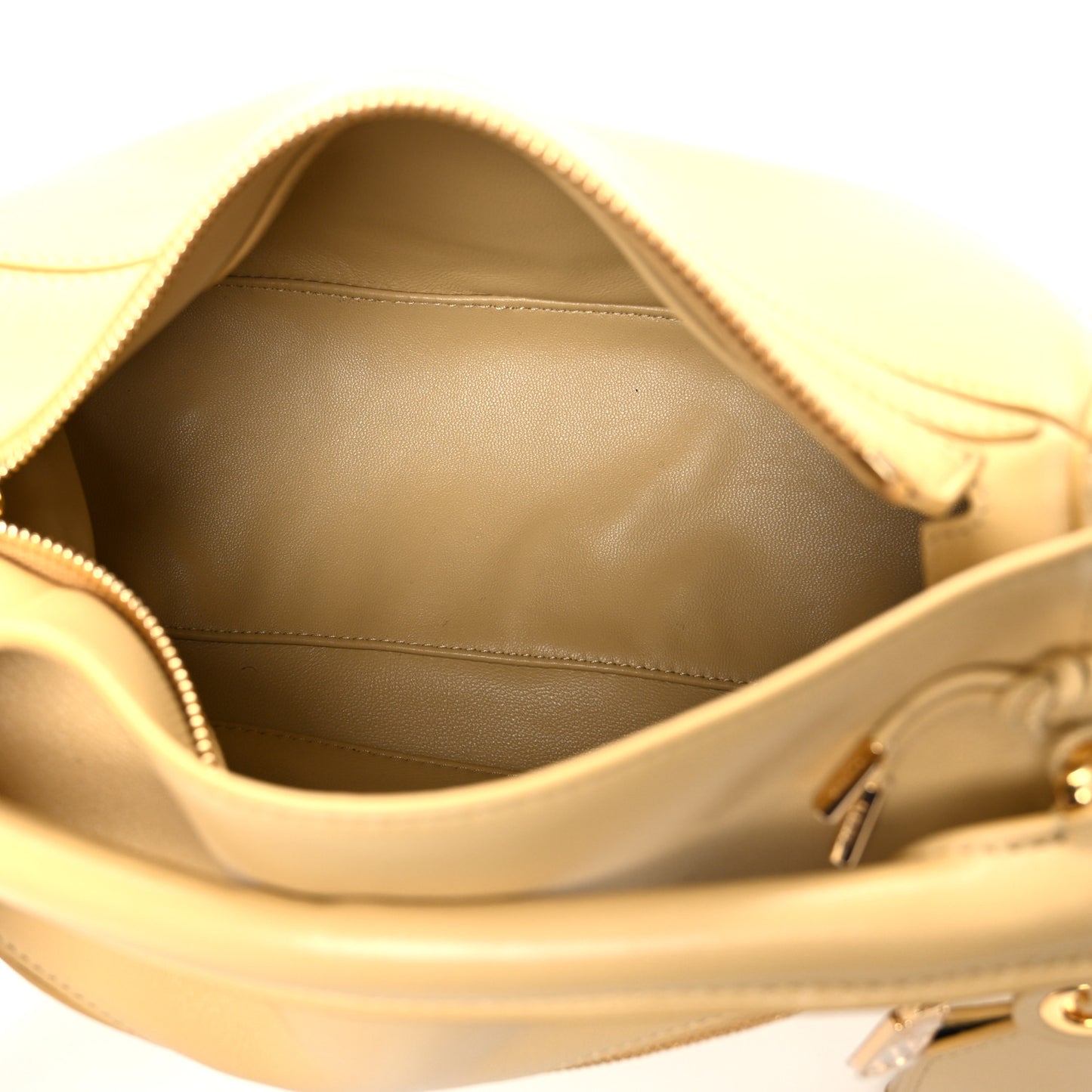 Calfskin Small Puzzle Bag Dark Butter