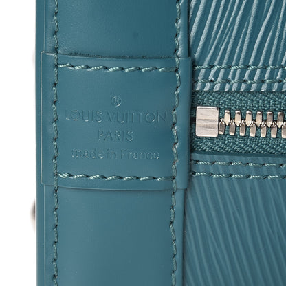 Louis Vuitton Epi Alma PM Cyan 6 of 8