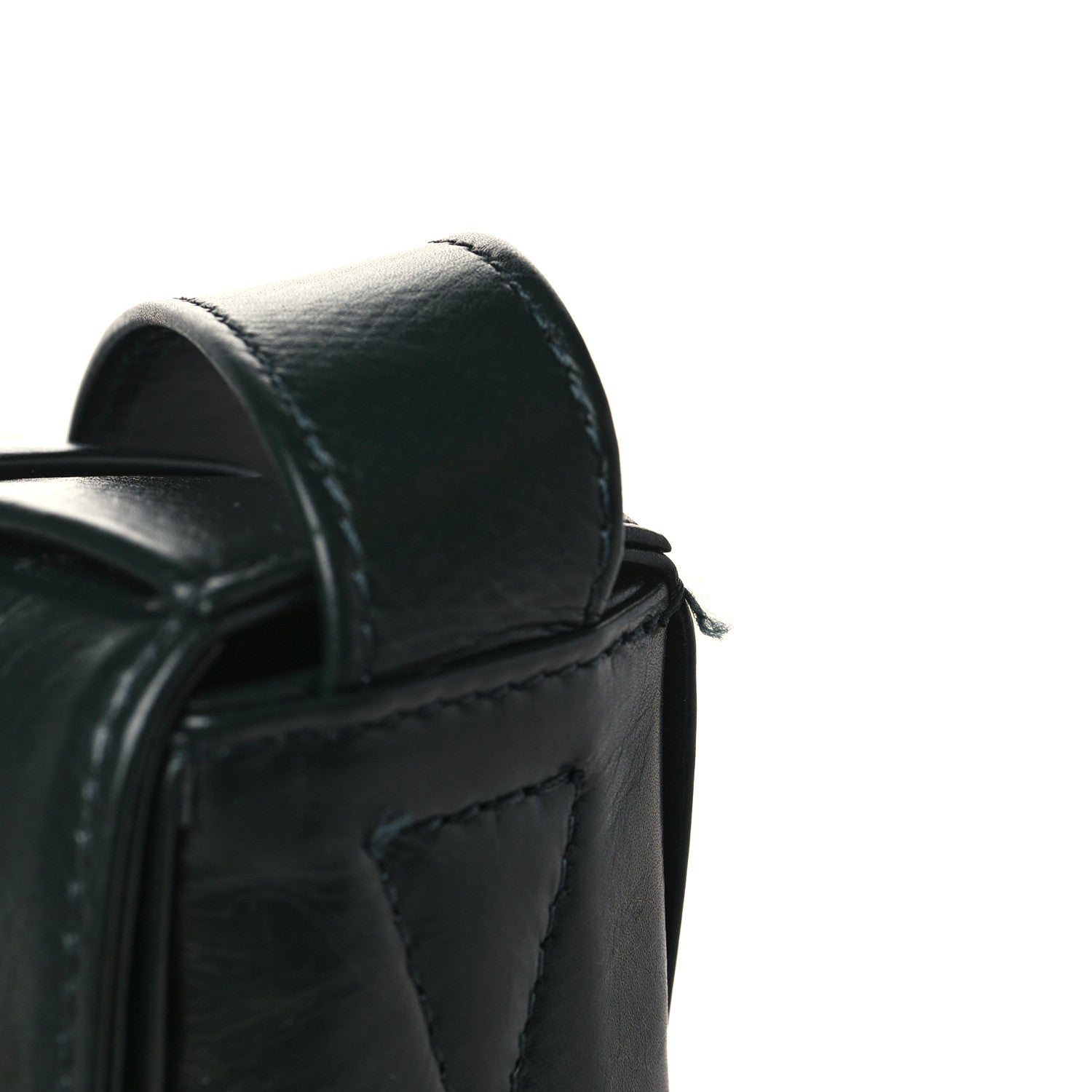 Bottega Veneta Paper Calfskin Maxi Intreccio Cassette Crossbody Bag Black 13 of 14