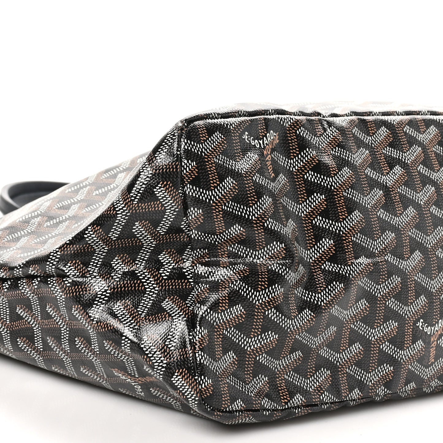 Goyardine Coeur Saint Louis PM Black