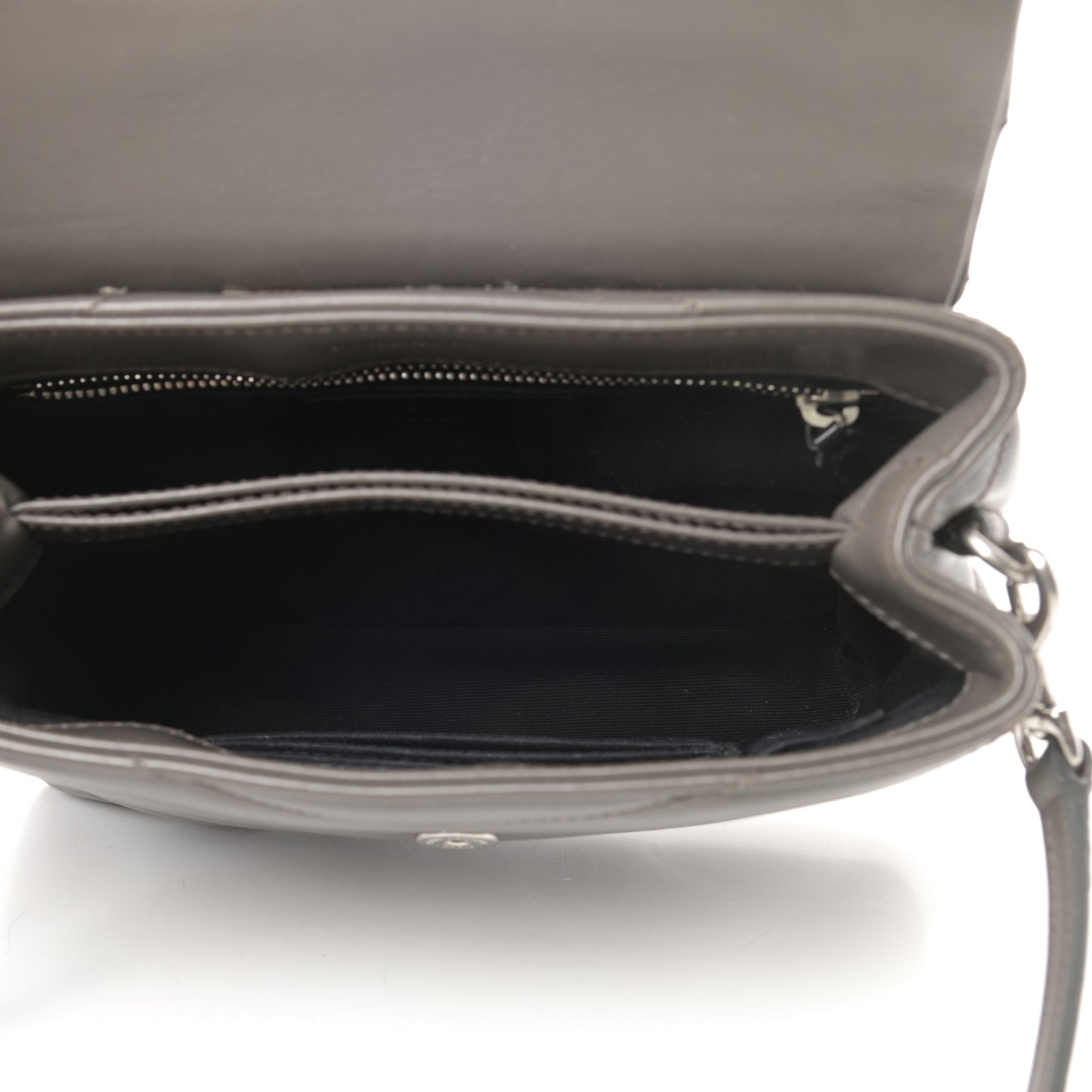 Calfskin Y Quilted Monogram Toy Loulou Crossbody Bag Storm