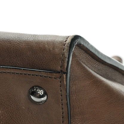 Prada Glace Calf Twin Pocket Tote Argilla 18 of 21