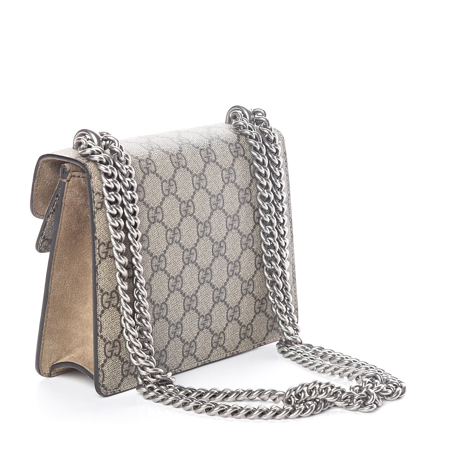 GG Supreme Monogram Mini Dionysus Shoulder Bag Taupe