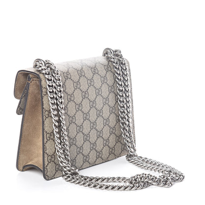Gucci GG Supreme Monogram Mini Dionysus Shoulder Bag Taupe 3 of 9